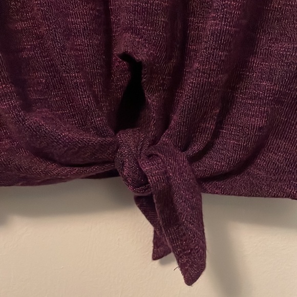 Size 2X purple and black short sleeve shirt - Picture 3 of 6